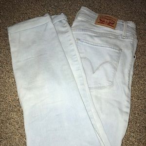 Levi's Light Blue Skinny Jeans